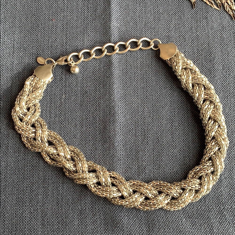 Express braided necklace